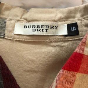 Burberry Brit Blouse Small ( fit like XS)